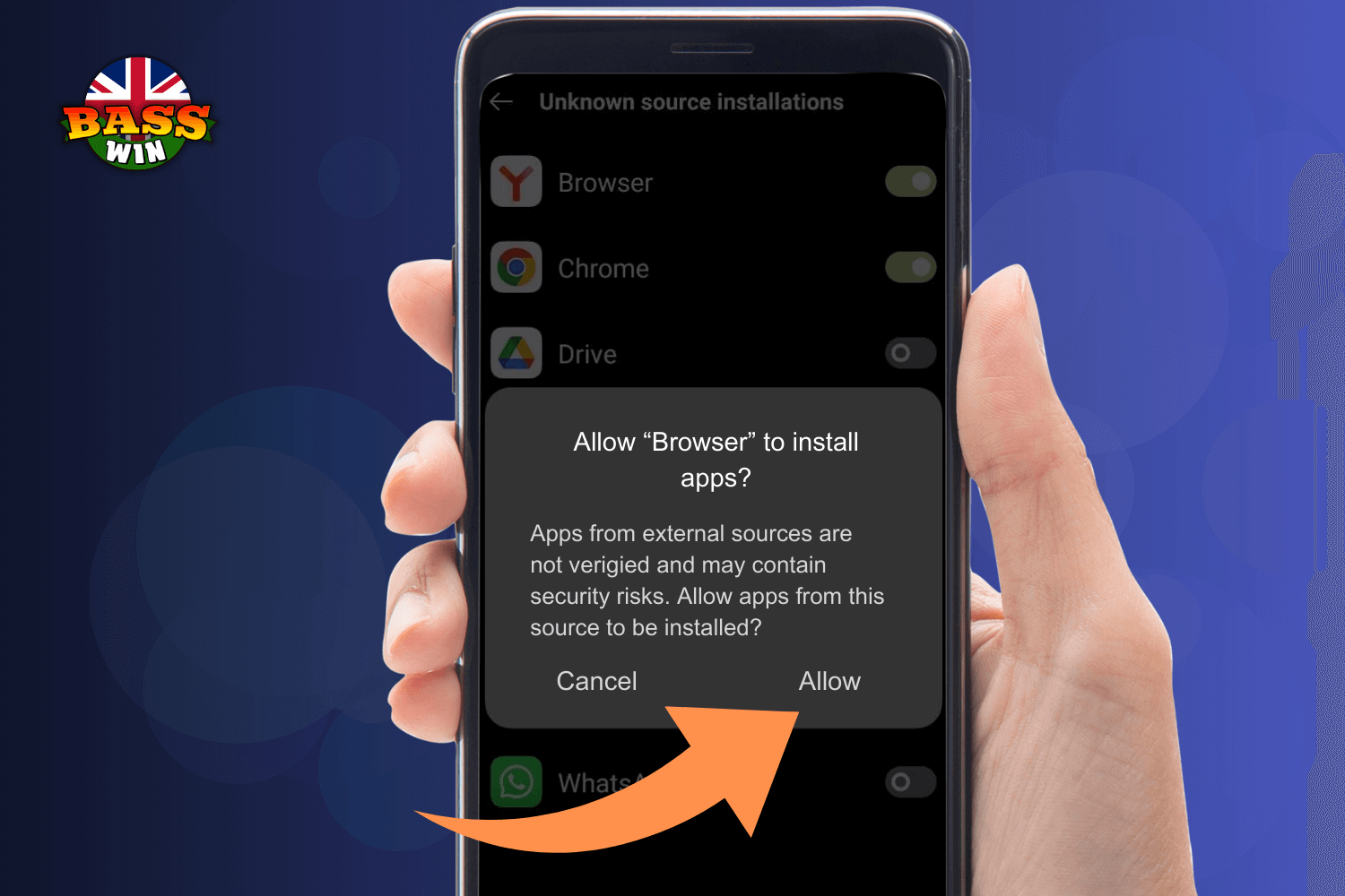 Allow Installation of Apps from Unknown Sources on Your Device