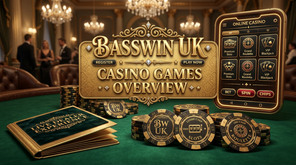 The online casino BassWin UK offers the best gambling games